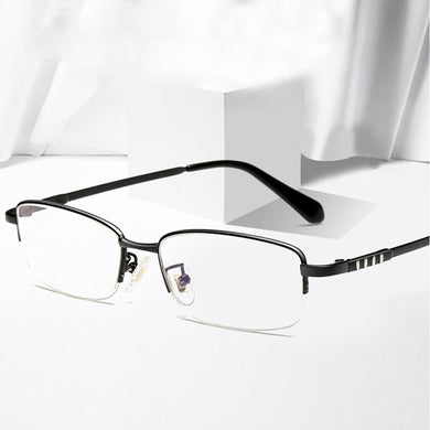 Glasses Mens Computer Goggles Anti Blue Light Fatigue Radiation-resistant Reading Glasses Frame Optical Eyeglasses 8801