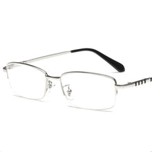 Carica l&#39;immagine nel visualizzatore di Gallery, Glasses Mens Computer Goggles Anti Blue Light Fatigue Radiation-resistant Reading Glasses Frame Optical Eyeglasses 8801