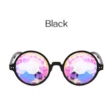 Load image into Gallery viewer, Glasses Rave Men Round Kaleidoscope Sunglasses Women Party Psychedelic Prism Diffracted Lens EDM Sunglasses Female glasses