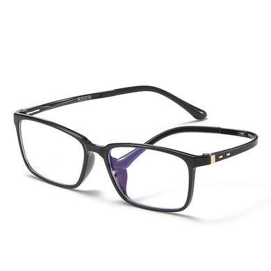 Glasses Unisex Anti Blue Light Glasses Casual Computer Goggles Optical Eyeglasses Frame for Men Women  8837