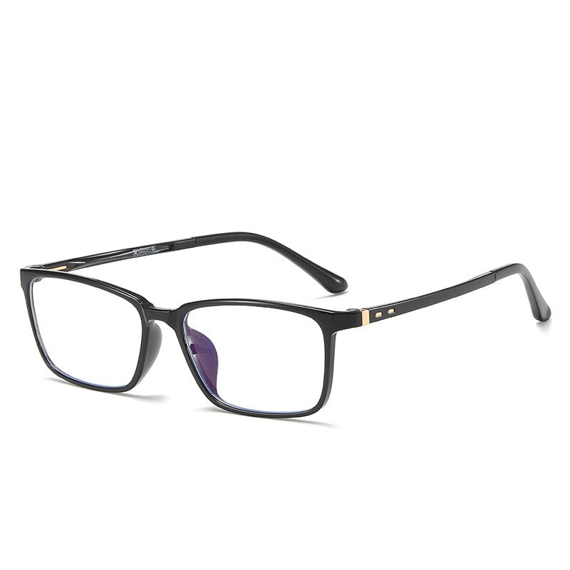 Glasses Unisex Anti Blue Light Lens Computer Goggles Outdoor Glasses Optical Eyeglasses Frame for Men Women Brand Designer V8837