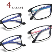 Carica l&#39;immagine nel visualizzatore di Gallery, Glasses Unisex Anti Blue Light Lens Computer Goggles Outdoor Glasses Optical Eyeglasses Frame for Men Women Brand Designer V8837