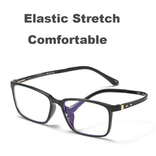 Carica l&#39;immagine nel visualizzatore di Gallery, Glasses Unisex Anti Blue Light Lens Computer Goggles Outdoor Glasses Optical Eyeglasses Frame for Men Women Brand Designer V8837