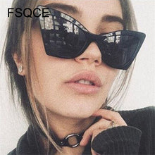 Load image into Gallery viewer, Glasses Women Gothic Cat Eye Sunglasses Casual Ladies CatEye Retro Vintage Sun Glasses UV400 Nicki Minaj  Clout Goggles