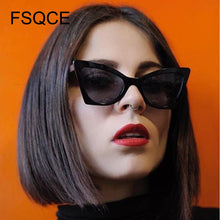 Load image into Gallery viewer, Glasses Women Gothic Cat Eye Sunglasses Casual Ladies CatEye Retro Vintage Sun Glasses UV400 Nicki Minaj  Clout Goggles