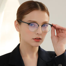 Carica l&#39;immagine nel visualizzatore di Gallery, Glasses Women Men Anti Blue Light Laser Fatigue Glasses Computer Goggles Optical Eyeglasses Frame For Male/Female 52009