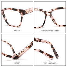 Load image into Gallery viewer, Gmei Tortoise Shell Color Acetate Women Retro Glasses Frame Optical Square Myopia Prescription Eyeglasses Frames M62435