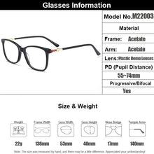 Load image into Gallery viewer, Gmei Optical Acetate Glasses Frame Women Square Prescription Eyeglasses Myopia Optical Frame Female Full Rim Spectacles M22003