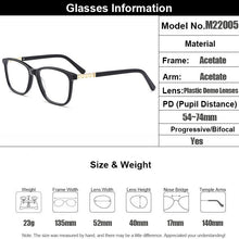 Load image into Gallery viewer, Gmei Optical Acetate Glasses Frame Women Square Prescription Eyeglasses Myopia Optical Frames Full Rim Female Eyewear M22005