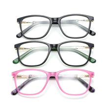 Load image into Gallery viewer, Gmei Optical Acetate Glasses Frame Women Square Prescription Eyeglasses Myopia Optical Frames Full Rim Female Eyewear M22005