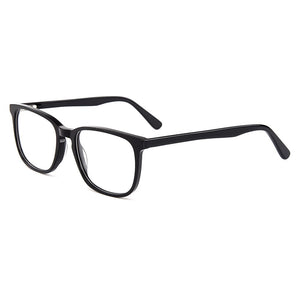 Gmei Montature per occhiali ottici da donna con montatura quadrata in acetato ottico per occhiali miopia presbiopia con cerniere a molla YH6028 