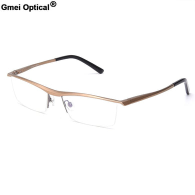 Gmei Optical Brand Designer Men Glasses Frames Aluminium Magnesium-Alloy Frame Spectacle Eyeglasses Myopia Glasses GF1060