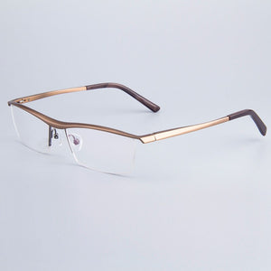 Gmei Optical Brand Designer Men Glasses Frames Aluminium Magnesium-Alloy Frame Spectacle Eyeglasses Myopia Glasses GF1060