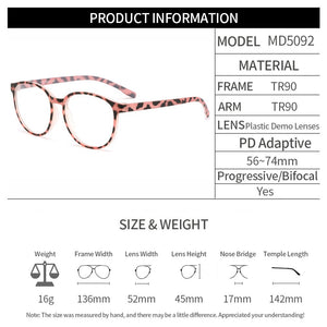 Gmei Optical Brand Designer Round Women Glasses Frames Flexible Legs Ultralight Plastic Prescription Spectacles Frame MD5092