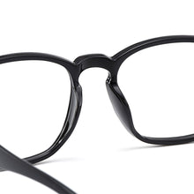 Load image into Gallery viewer, Gmei Optical Brand Designer Square Black Men&#39;s Eyeglasses Frames Ultralight Plastic TR90 Full Rim Women&#39;s Glasses Frame H8014