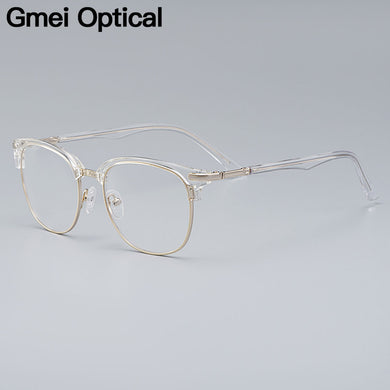 Gmei Optical Brand Designer Square Full Rim Women Glasses Frames Prescription Eyeglasses Retro Optical Frame Eyewear H8042
