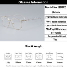 Carica l&#39;immagine nel visualizzatore di Gallery, Gmei Optical Brand Designer Square Full Rim Women Glasses Frames Prescription Eyeglasses Retro Optical Frame Eyewear H8042