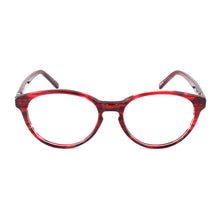 Load image into Gallery viewer, Gmei Optical Burgundy Acetate Full-Rim Prescription Eyeglasses Frames Spectacle for Women&#39;s Eyewear With Spring Hinges T8062