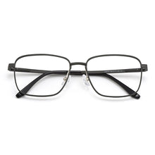 Load image into Gallery viewer, Gmei Optical Business Men Aluminum Magnesium Glasses Frame With Spring Hinges Brand Designer Square Spectacles Frames GF9010