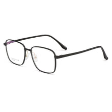 Load image into Gallery viewer, Gmei Optical Business Men Aluminum Magnesium Glasses Frame With Spring Hinges Brand Designer Square Spectacles Frames GF9010