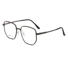Load image into Gallery viewer, Gmei Optical Business Men Aluminum Magnesium Square Glasses Frame With Spring Hinges Brand Designer Spectacles Frames GF9008