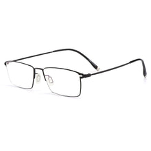 Load image into Gallery viewer, Gmei Optical Business Men Glasses Frame Titanium Alloy Full Rim S6611 Rectangular Classic Women Spectacles Frames Eyewear