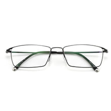 Load image into Gallery viewer, Gmei Optical Business Men Glasses Frame Titanium Alloy Full Rim S6611 Rectangular Classic Women Spectacles Frames Eyewear