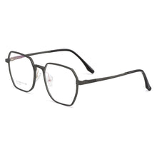 Load image into Gallery viewer, Gmei Optical Classic Men Aluminum Magnesium Glasses Frame With Spring Hinges Square Spectacles Frames Eyewear GF9001