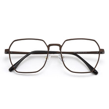 Load image into Gallery viewer, Gmei Optical Classic Men Aluminum Magnesium Glasses Frame With Spring Hinges Square Spectacles Frames Eyewear GF9001