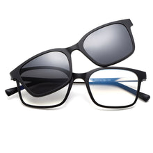 Load image into Gallery viewer, Gmei Optical Classic Women Square Ultem Glasses Frame Ultralight Polarized Clip on Sunglasses Men Myopia Optical Frame HW951