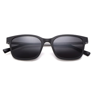 Gmei Optical Classic Women Square Ultem Glasses Frame Ultralight Polarized Clip on Sunglasses Men Myopia Optical Frame HW951
