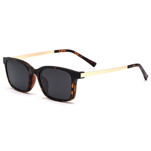 Gmei Optical Classic Women Square Ultem Glasses Frame Ultralight Polarized Clip on Sunglasses Men Myopia Optical Frame HW951