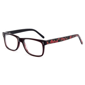 Gmei Optical Classical Square Acetate Full Rim Optical Glasses Frames Women Myopia Presbyopia Eyewear With Spring Hinges A722