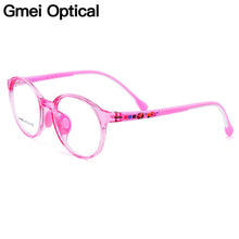 Load image into Gallery viewer, Gmei Optical Cute Designer Kids Glasses Ultra-light Flexible TR90 Silica Gel Comfortable Full Rim Kids Eyeglass Frames CX68022