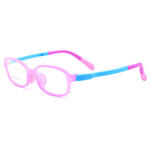 Load image into Gallery viewer, Gmei Optical Cute Designer Kids Glasses Ultra-light Flexible TR90 Silica Gel Comfortable Full Rim Kids Eyeglass Frames CX68006