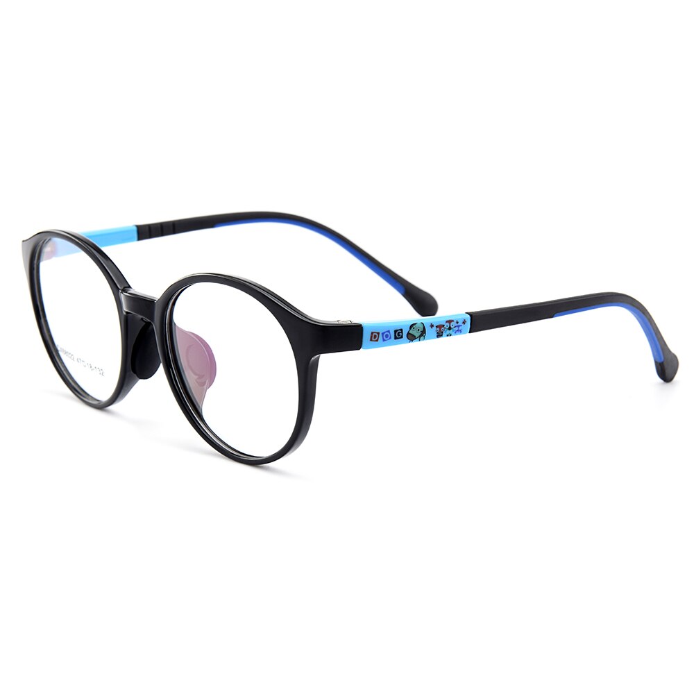 Gmei Optical Cute Designer Kids Glasses Ultra-light Flexible TR90 Silica Gel Comfortable Full Rim Kids Eyeglass Frames CX68022
