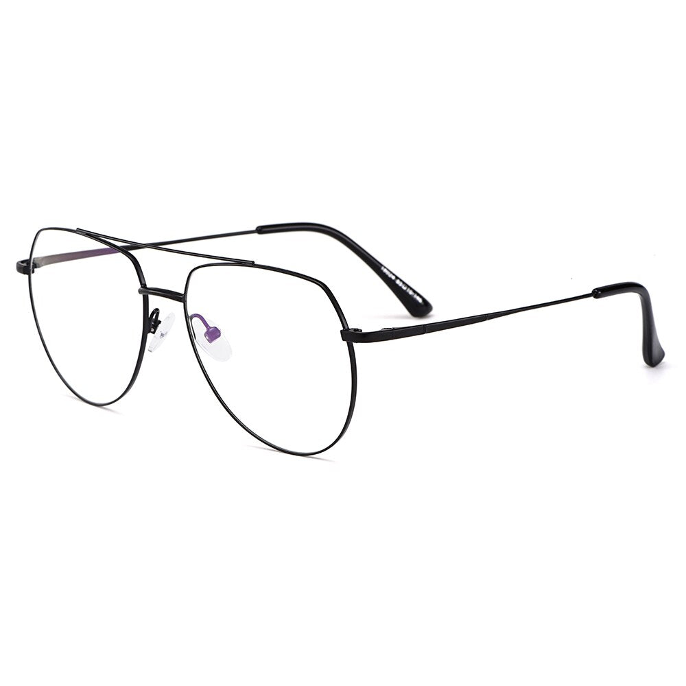 Gmei Optical Designer Pilot Retro Full Rim Titanium Alloy Men Glasses Frame For Myopia Reading Prescription Eyeglasses M18024