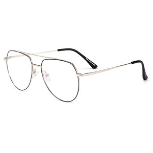 Gmei Optical Designer Pilot Retro Full Rim Titanium Alloy Men Glasses Frame For Myopia Reading Prescription Eyeglasses M18024