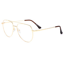 Carica l&#39;immagine nel visualizzatore di Gallery, Gmei Optical Designer Pilot Retro Full Rim Titanium Alloy Men Glasses Frame For Myopia Reading Prescription Eyeglasses M18024