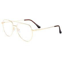 Carica l&#39;immagine nel visualizzatore di Gallery, Gmei Optical Designer Pilot Retro Full Rim Titanium Alloy Men Glasses Frame For Myopia Reading Prescription Eyeglasses M18024