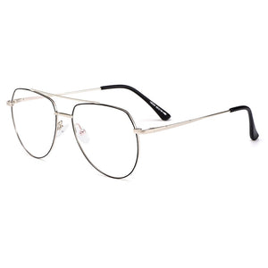 Gmei Optical Designer Pilot Retro Full Rim Titanium Alloy Men Glasses Frame For Myopia Reading Prescription Eyeglasses M18024