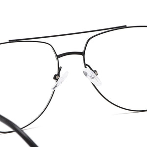 Gmei Optical Designer Pilot Retro Full Rim Titanium Alloy Men Glasses Frame For Myopia Reading Prescription Eyeglasses M18024