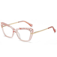 Load image into Gallery viewer, Gmei Optical Designed Transparent Women Cat Eye Glasses Frames Female Clear Myopia Prescription Spectacles Frame 2046