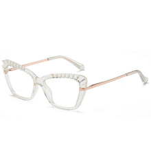 Load image into Gallery viewer, Gmei Optical Designed Transparent Women Cat Eye Glasses Frames Female Clear Myopia Prescription Spectacles Frame 2046