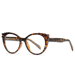 Gmei Optical Designed Transparent Women Glasses Frame Oval Female Clear Myopia Prescription Eyeglasses Frames 2037