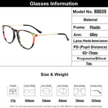 Load image into Gallery viewer, Gmei Optical Floral Round Women Glasses Frames Brand Designer Prescription Eyeglasses Optical Frame Eyewear H8039