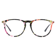 Load image into Gallery viewer, Gmei Optical Floral Round Women Glasses Frames Brand Designer Prescription Eyeglasses Optical Frame Eyewear H8039