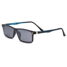 Load image into Gallery viewer, Gmei Optical Men Square Ultralight Ultem Glasses Frame Polarized Clip on Sunglasses Women Optical Eyewear S2026