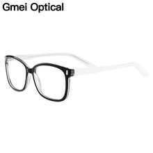 Load image into Gallery viewer, Gmei Optical Square Full Rim Plastic Women Glasses Frames For Myopia Presbyopia Reading Prescription Eyeglasses H8002