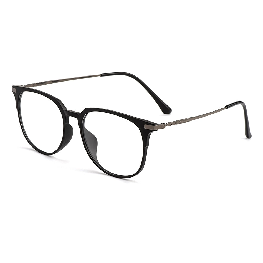Gmei Optical  Ultralight Women Glasses Frame M98005 With TR90 Plastic Rim Titanium Alloy Legs Myopia Spectacles Frames
